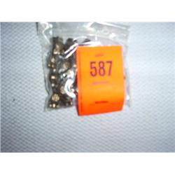 19 stamped metal beads