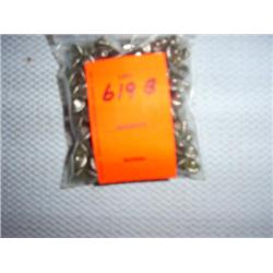 225 8mm silver- tone metalized plastic beads