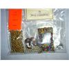 Image 1 : Bead jewelry kit. Bead cord, memory wire & assorted metal & glass beads.