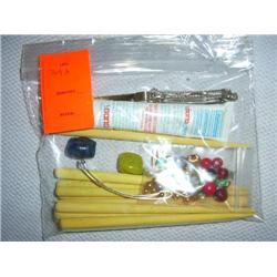 Hair stick kit. Everything you need, including cement & beads. Barette blanks also.