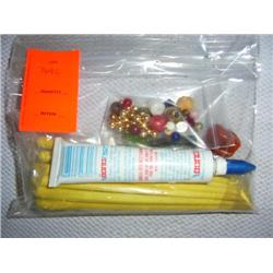Hair stick kit. Everything you need, including cement & beads. Barette blanks also.