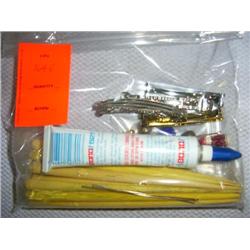 Hair stick kit. Everything you need, including cement & beads. Barette blanks also.