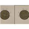 Image 2 : 1942 & 1947 REPUBLIC OF DOMINICA SILVER 25 CENTAVO