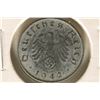 Image 1 : 1942-D GERMAN 10 REICHSPFENNIG WITH SWASTIKA