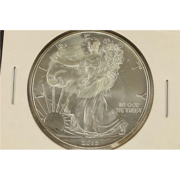 2015 AMERICAN SILVER EAGLE BRILLIANT UNC