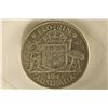 Image 1 : 1944 AUSTRALIA SILVER 1 FLORIN .3364 OZ. ASW