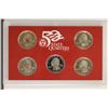 Image 2 : 2005 SILVER US 50 STATE QUARTERS PROOF SET NO BOX