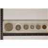 Image 2 : US 6 COIN SET IN PLASTIC HOLDER: 1974 IKE DOLLAR,