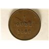 Image 1 : 1869 GUERNSEY 1 DOUBLE COIN