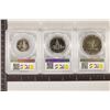 Image 2 : 3-1976-S US SILVER COIN SET ALL PCGS PR69 DCAM: