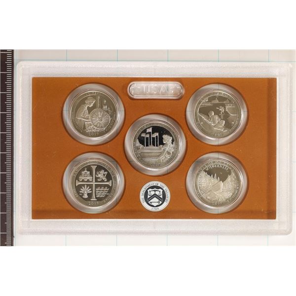 2019 NATIONAL PARK US 50 STATE QUARTERS PROOF SET