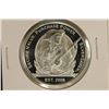 Image 1 : 1 TROY OZ .999 FINE SILVER PROOF ROUND MASS METAL