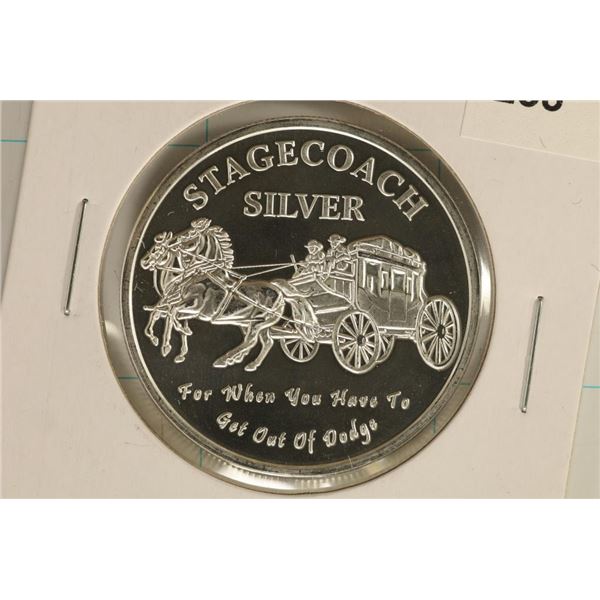 1 TROY OZ .999 FINE SILVER PROOF ROUND