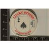 Image 1 : $1 LUCKY STRIKE CASINO CHIP. CENTRAL CITY, CO.