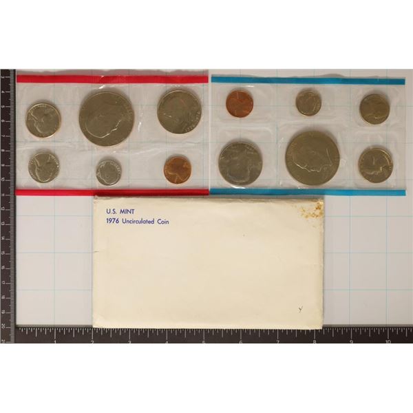 1976 US MINT SET (UNC) P/D (WITH ENVELOPE)