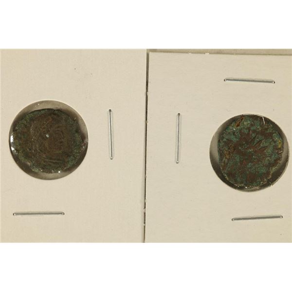 2 ROMAN ANCIENT COINS