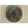 Image 2 : 1990 CANADA SILVER $5 PROOF LIKE MAPLE LEAF