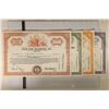 Image 2 : 4 VINTAGE STOCK CERTIFICATES: 1969 KING'S