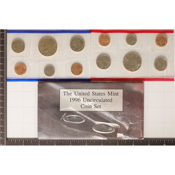 1996 US MINT SET (UNC) P/D (WITH ENVELOPE)