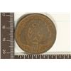 Image 1 : 1837 CANADA 1 PENNY BANK TOKEN