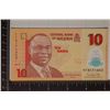 Image 1 : 2019 NIGERIA 10 NAIRA CRISP UNC COLORIZED POLYMER