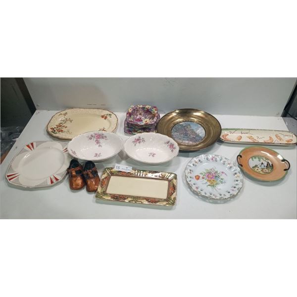 Assorted Decorative Plates