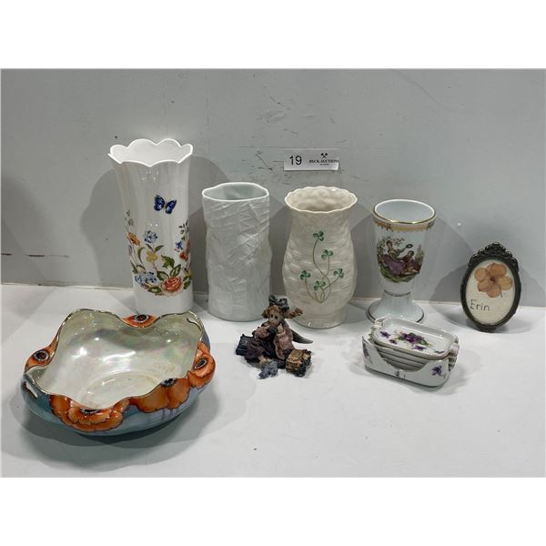 Collection of Decorative Vases and Serving Dish