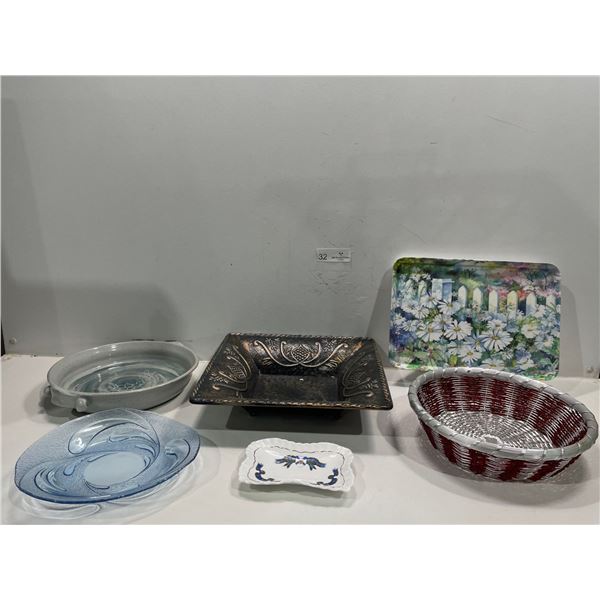 Collection of Serving Trays/Dishes