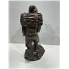 Image 2 : Wood Cutter Cast Metal Sculpture 7L x 9W x 18H