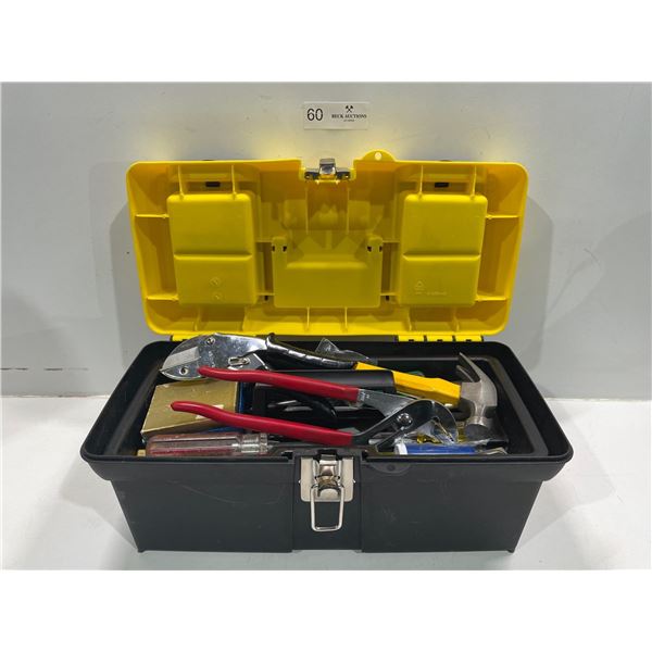 Stanley Toolbox With Assorted Tools