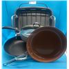 Image 1 : Collection Of Non-Stick Pans, Bialetti,Paderno, Sotham, Kitchen-aid