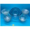 Image 1 : Glass Dishware, With Desert And Dinner Bowls