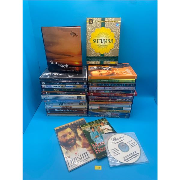 Assortment Of DVDs Indian Titles