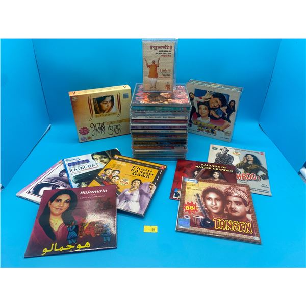 Assortment Of CDs Indian Titles