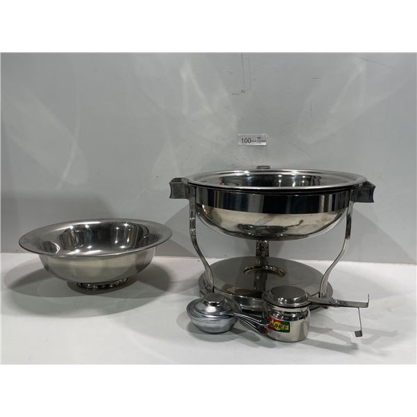 Stanless Steel, Warming Element, with Fire Pod and Snuffer