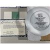 Image 6 : Brenda Burke Mothers Day Limited Edition Plates "Bonds of Love" W/Certificates of Authenticity QTY6