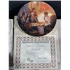 Image 10 : Norman Rockwell Ltd. Ed. Plate Collection "Rockwell's Light Campaign" W/Cert of Auth. QTY7