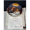 Image 3 : Norman Rockwell Ltd. Ed. Plate Collection "Rockwell's Light Campaign" W/Cert of Auth. QTY7