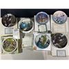 Image 1 : Assortment of Collector Plates Artists: Ron Huff, Derk Hansen, Carl Sams T.C.Chiu and More QTY#7