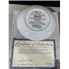 Image 3 : Maurice Harvey 8 Plate Collection "Country Nostalgia Series" Fine China w/Cert of Authenticity