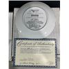 Image 8 : Maurice Harvey 8 Plate Collection "Country Nostalgia Series" Fine China w/Cert of Authenticity