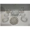 Image 1 : Collection of Assorted Crystal and Glassware, Serving Bowls, Candy Dishes and More