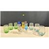 Image 1 : Assorted Coloured Glassware