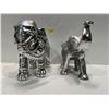 Image 4 : Stainless Steel Elephant figurines 6T