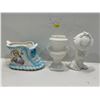 Image 2 : Ceramic pieces: includes Royal Dalton "Make Believe" figure