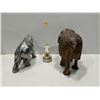 Image 2 : Collection of Elephant Figurines