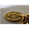 Image 4 : Chanel Gold-tone Metal CC Quilted Logo Pendant Necklace