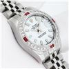 Image 6 : Rolex Sapphire Quickset White Index Diamond Ruby Datejust Wristwatch