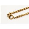 Image 2 : Chanel Vintage Gold-tone Metal CC Spring Flower Long Necklace