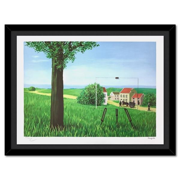 La Belle Captive (The Fair Captive) by Rene Magritte (1898-1967)